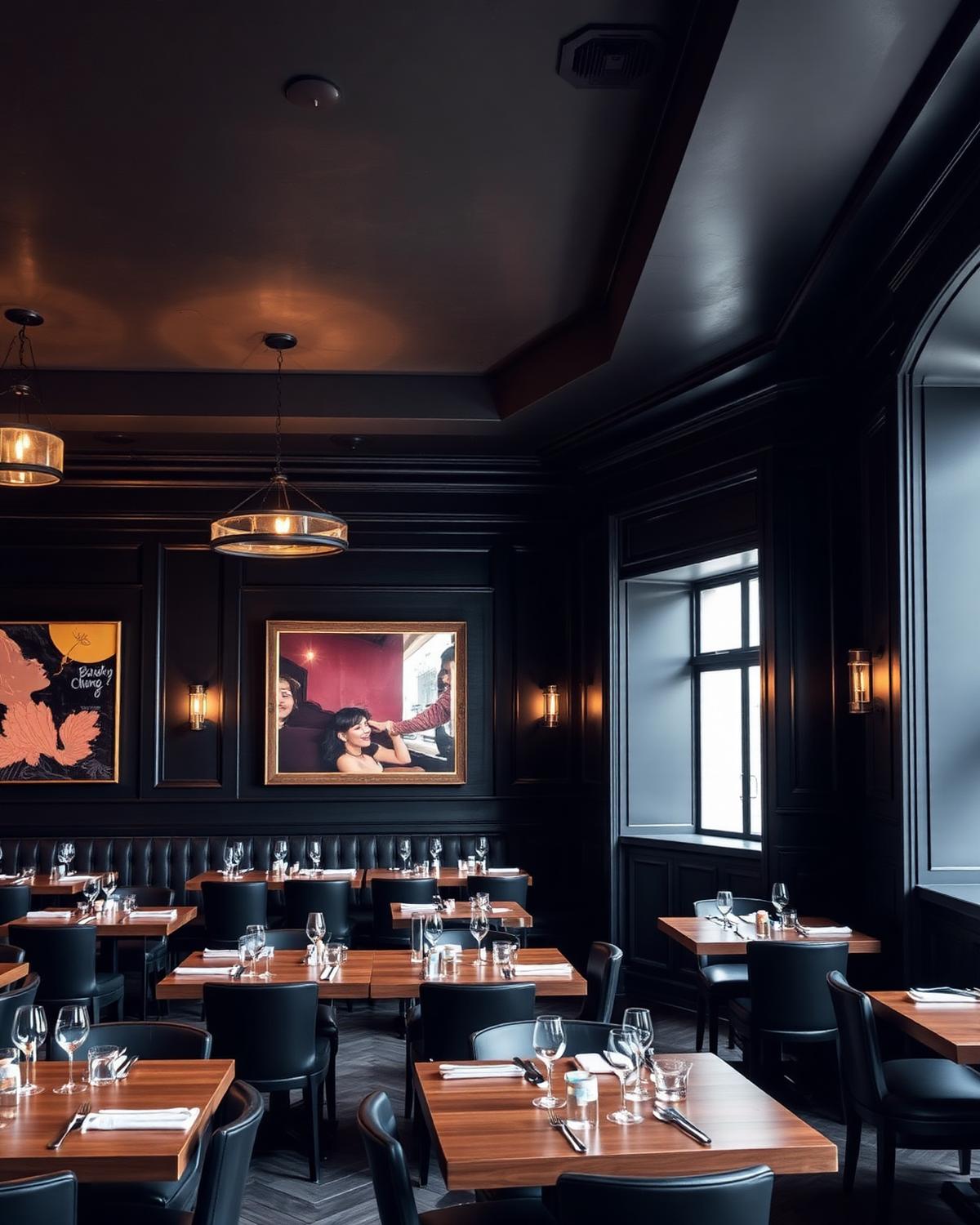 Restaurang Noir i Möllevången, Malmö – Djup Kol Blank